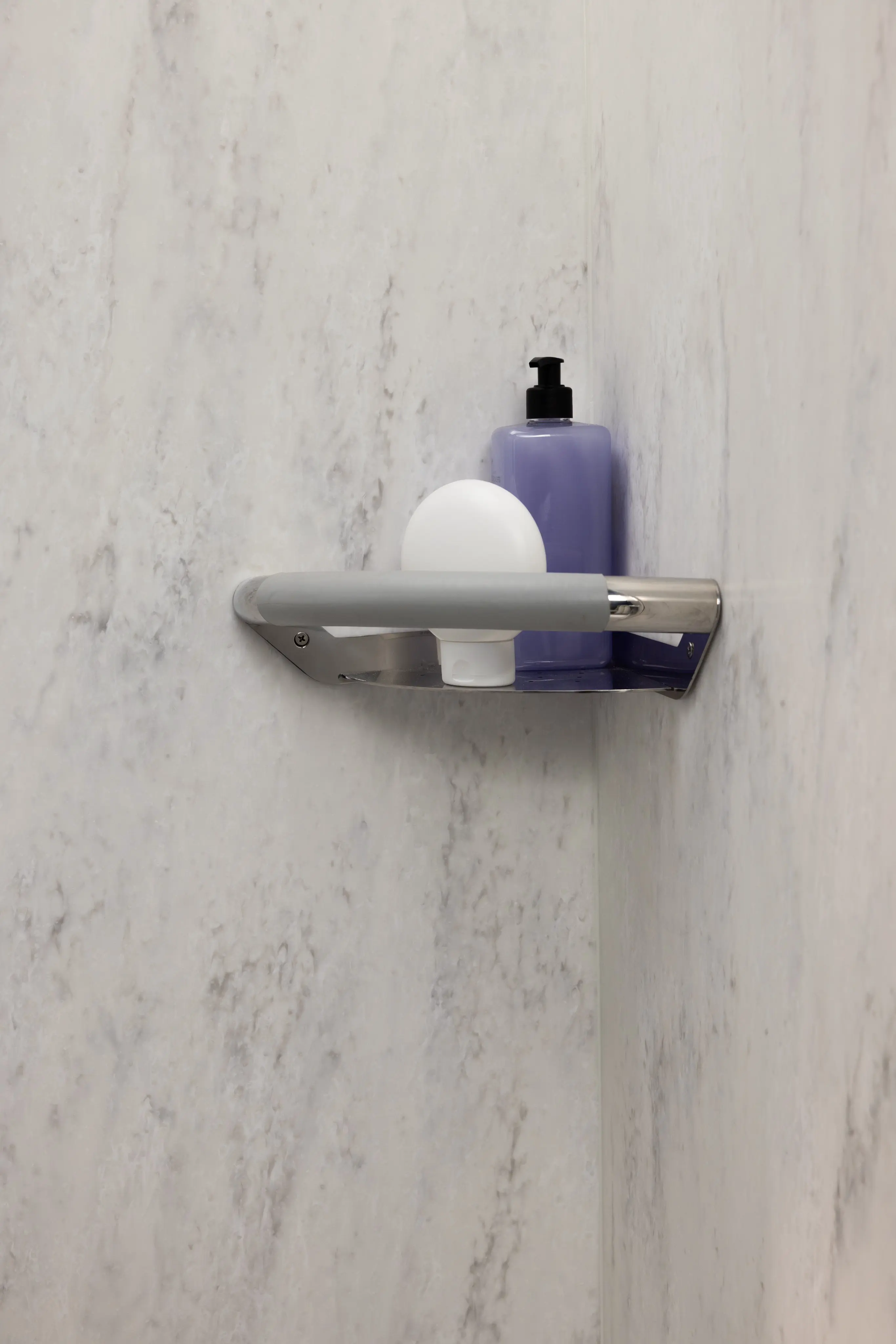 PuroStone Built-In Grab Bar Shelf